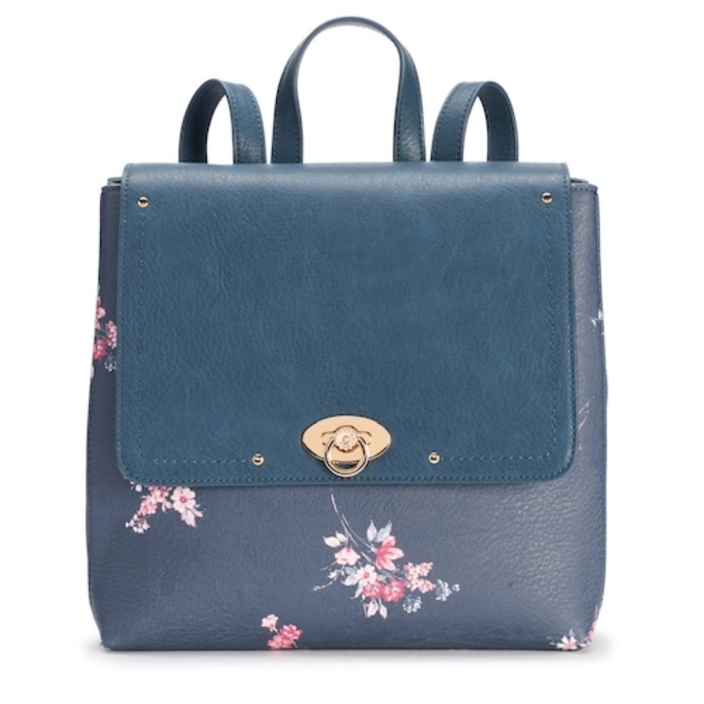 LC Lauren Conrad Floral Backpack